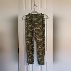 Victoria's Secret Green Camouflage Leggings